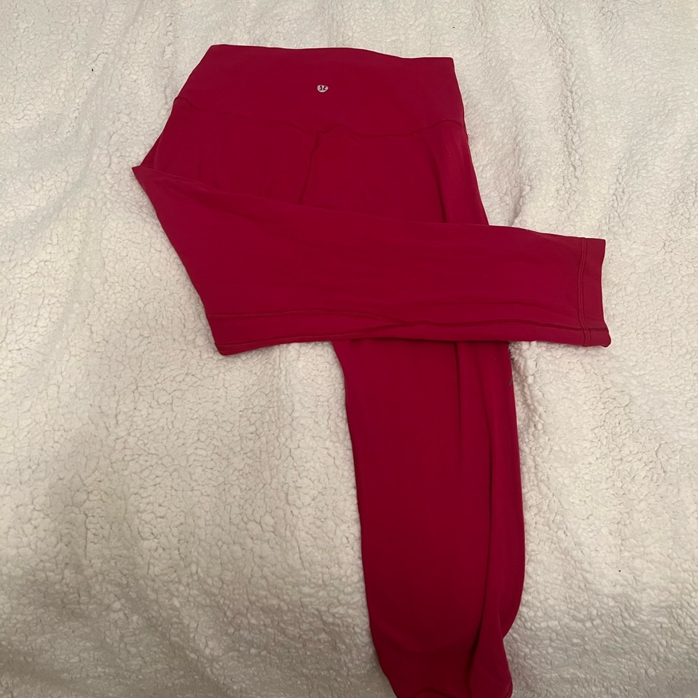 Pink Lululemon Leggings